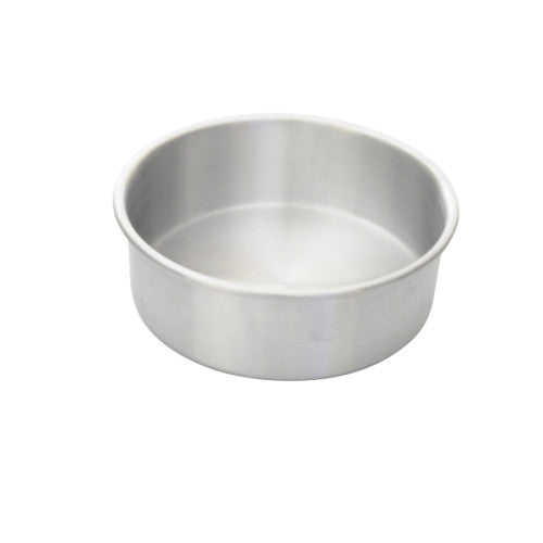 Round Aluminium Cake Pan with Straight Sides 150mm x 50mm