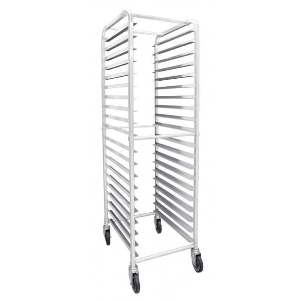 Aluminium Sheet Pan Rack Trolley - 20 Tier Trolley Default Title
