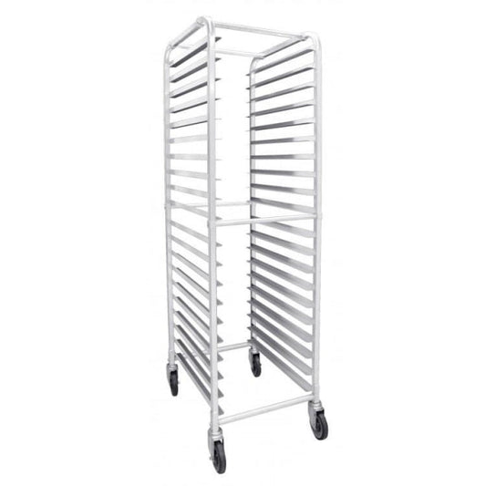 Aluminium Sheet Pan Rack Trolley - 20 Tier Trolley Default Title