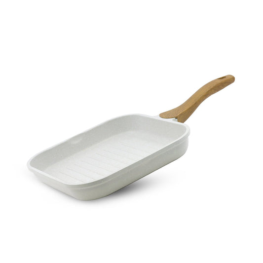 Naturally Cast Aluminum 26 cm Grill Pan Induction Bottom