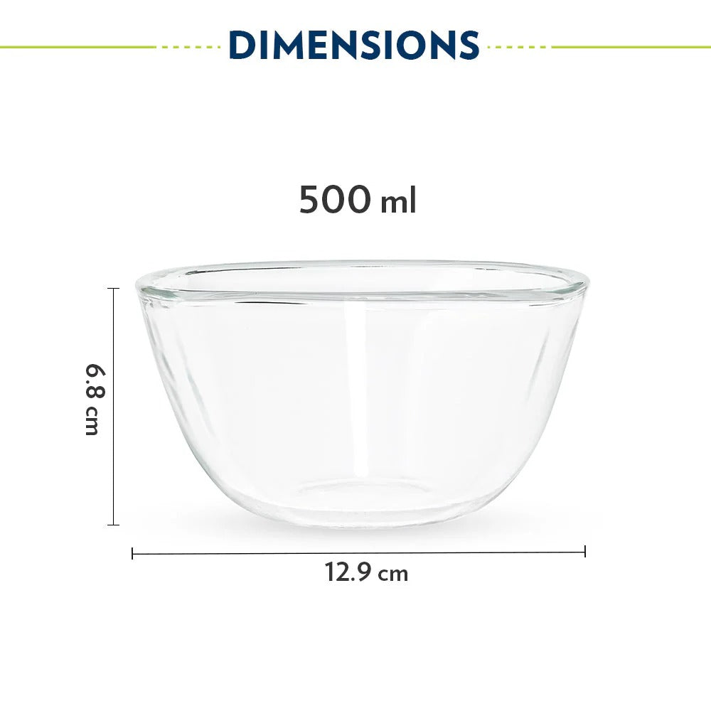 Square Mixing Serving Bowl 500 ml