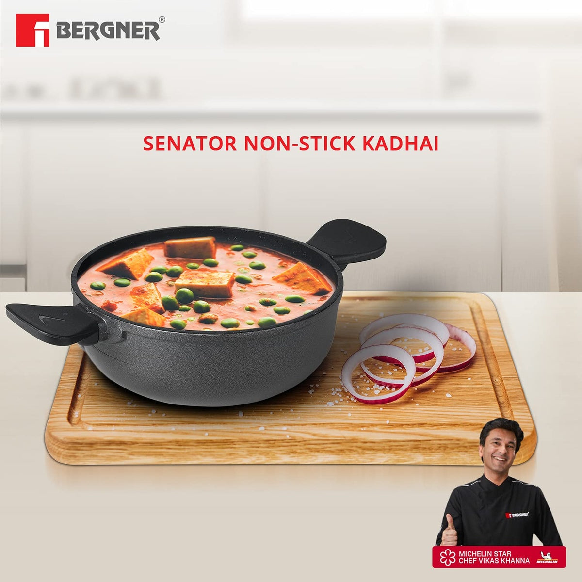 Senator Die-Cast Non-Stick 20 cm 2.5L Kadai