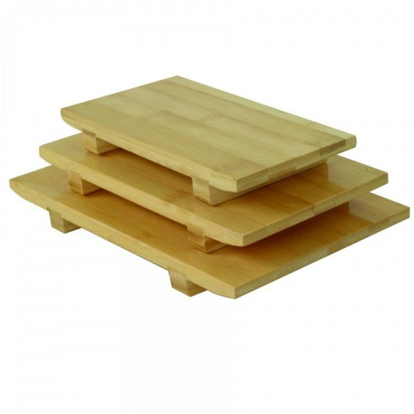 Bamboo Sushi Plate 265mm X 178mm X 31mm