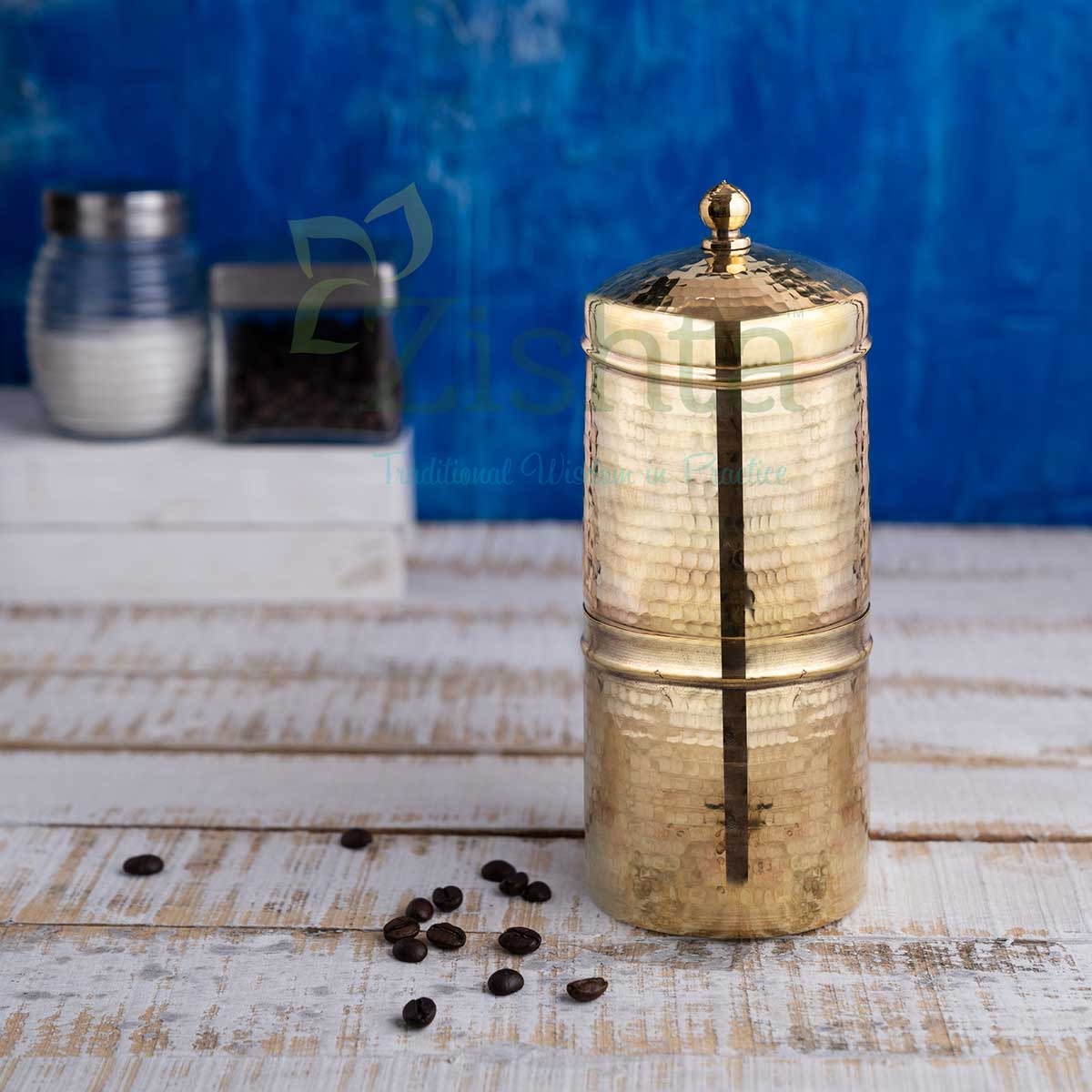 Traditional Brass Coffee Filter Small