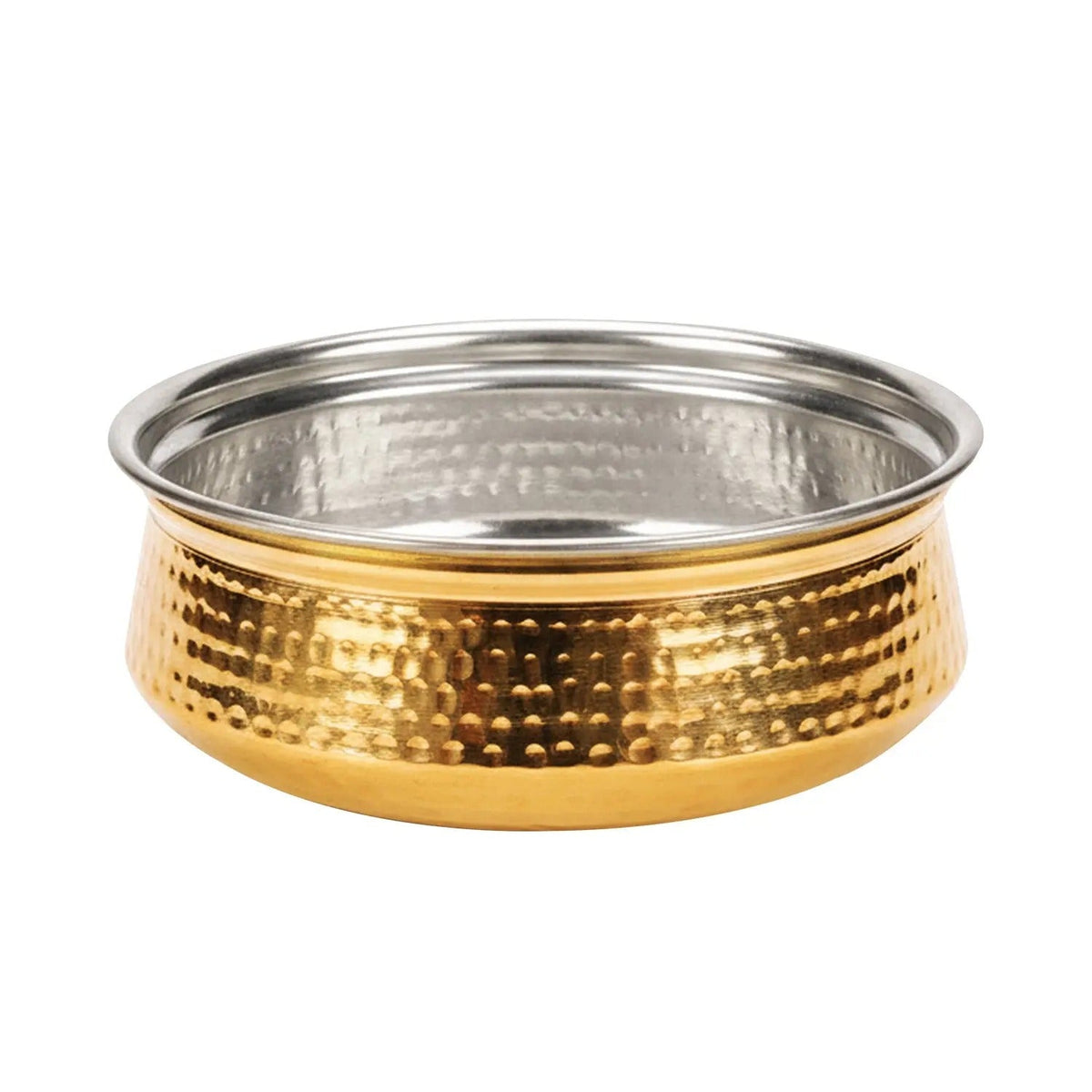 Brass Lagan with Kalai (Tin Coating) for Dum Cooking 0.78 Ltr