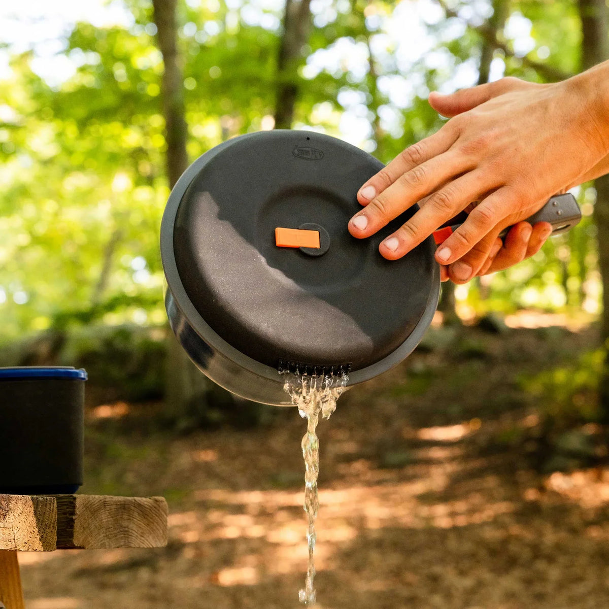 Ceramic Outdoor Cooking Set for 4 People