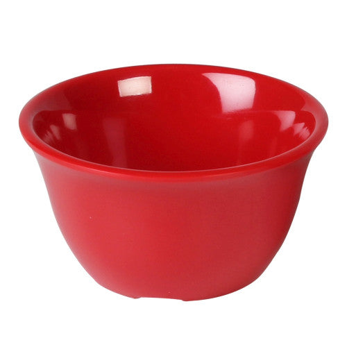 Melamine Pure Red Smooth Bouillon Cup 207ml / 7oz - Pack of 12