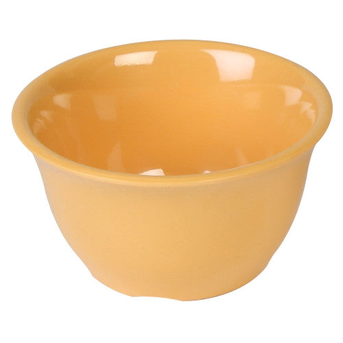 Melamine Yellow Smooth Bouillon Cup 207ml / 7oz - Pack of 12