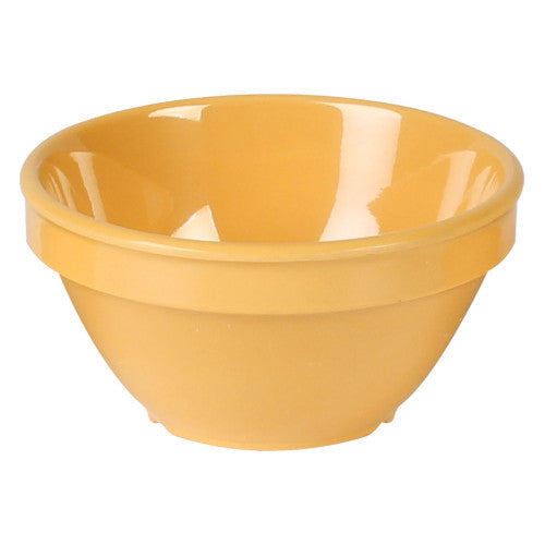 Melamine Yellow Smooth Bouillon Cup 237ml / 8oz - Pack of 12