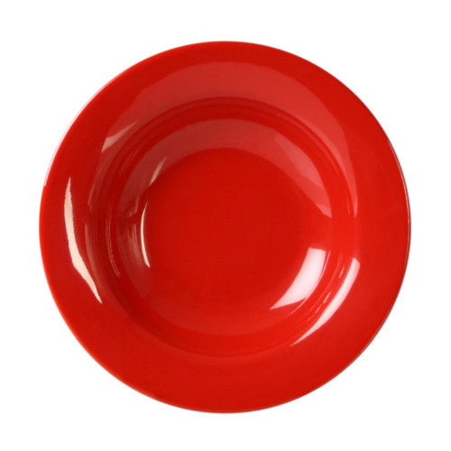 Wide Rim Melamine Pure Red Salad Bowl 237ml / 8oz - Pack of 12