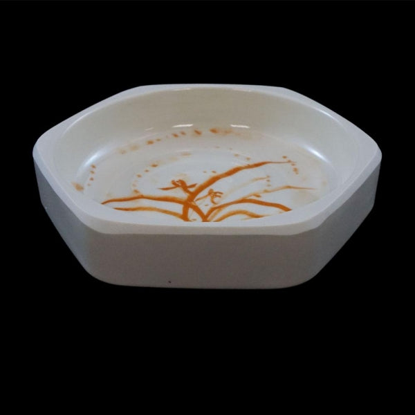 Asian-Style Round Melamine Dish - Pack of 12
