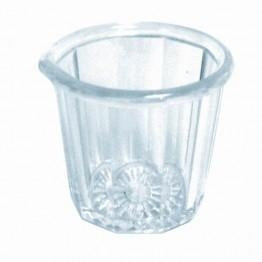 Clear Plastic Syrup Pitcher - Pack of 12