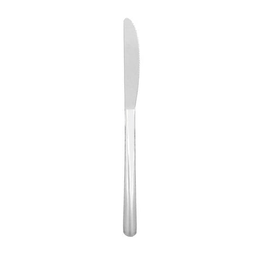 Stainless Steel Dinner Knife - Pack of 12 - Design A Default Title