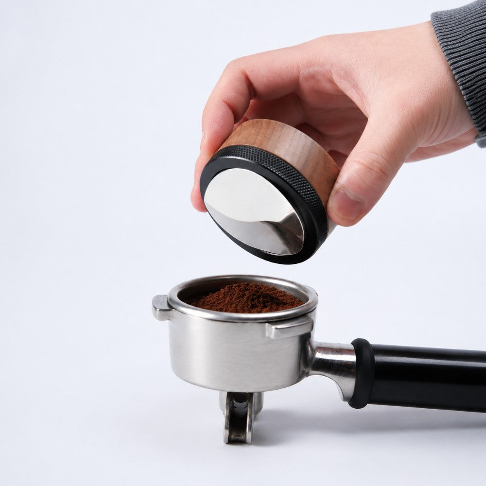Walnut Adjustable Espresso Distribution Tool, 51/54/58mm