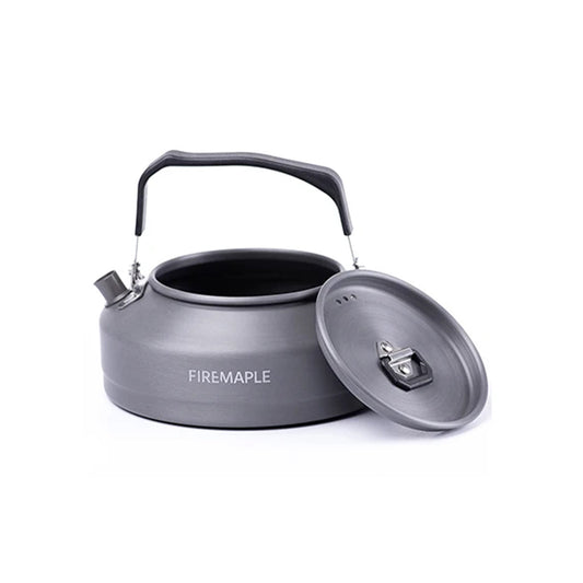 Aluminium Kettle 0.8L Black Handle