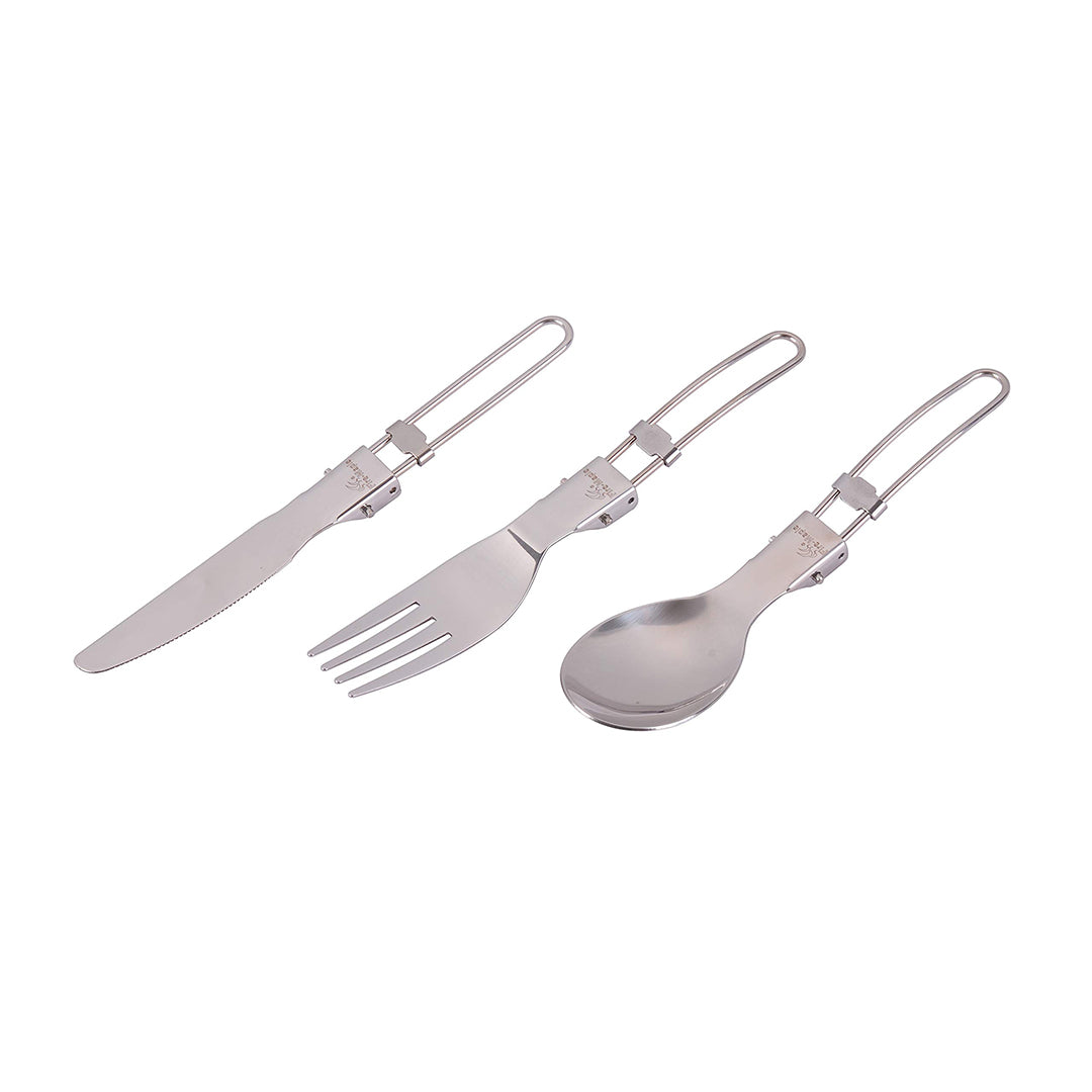 Stainless Folding Cutlery Set