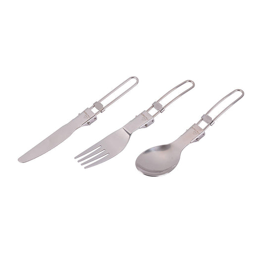 Stainless Folding Cutlery Set