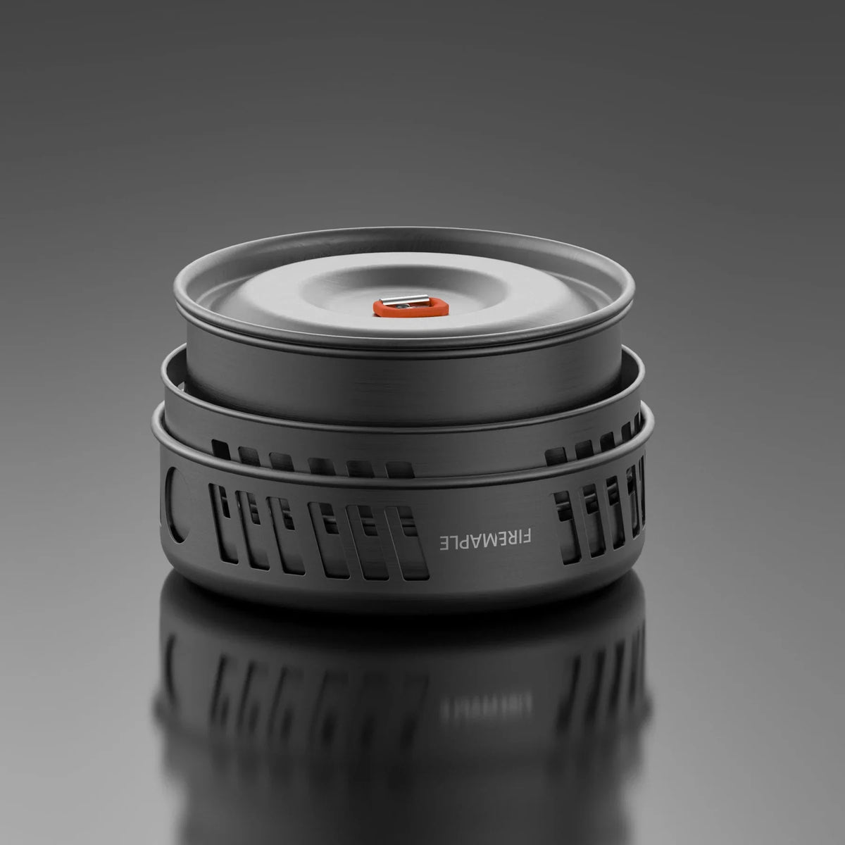 Cooking Kit with Pots and Pans with Gas Burner