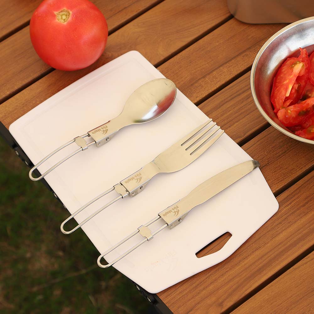 Stainless Folding Cutlery Set