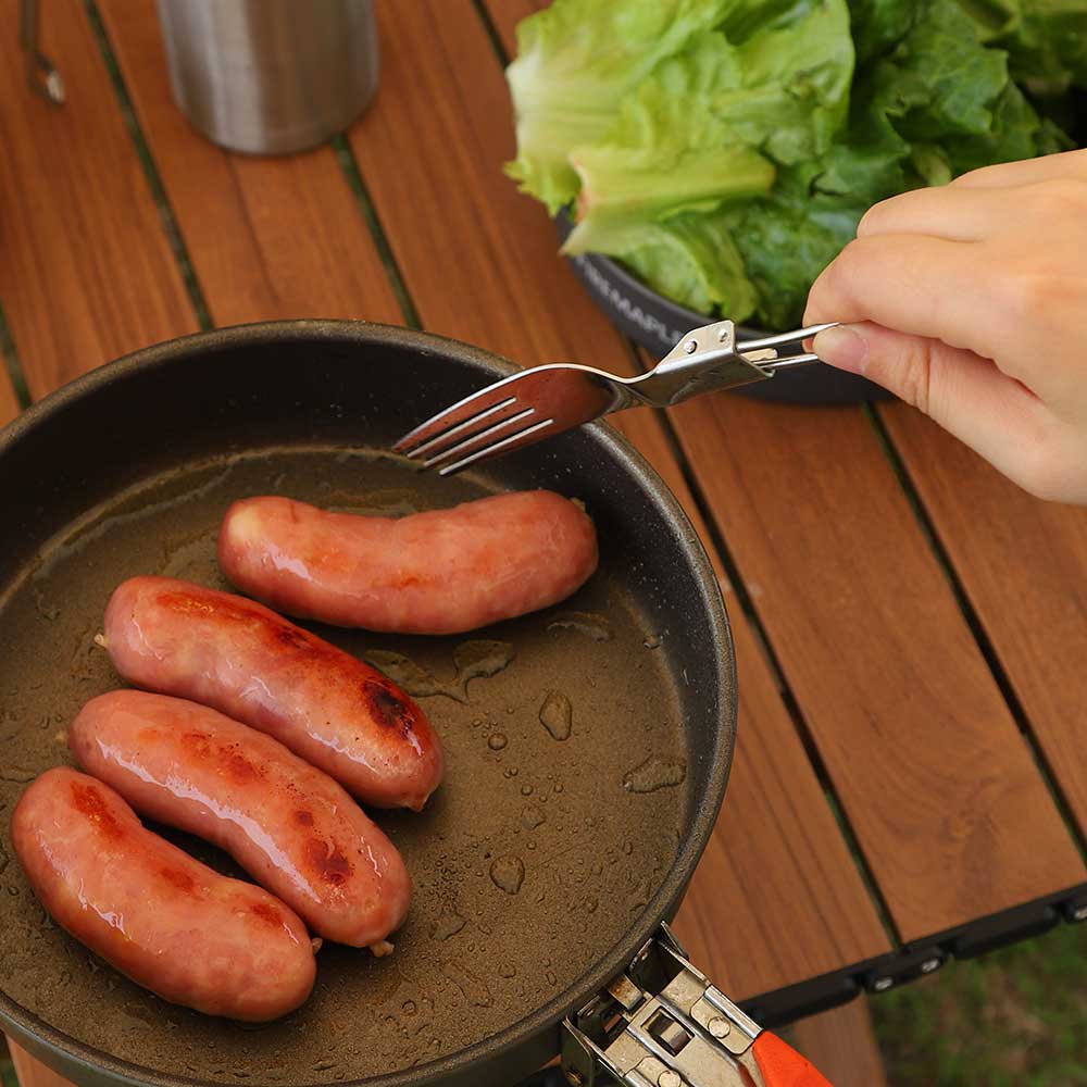 Stainless Folding Cutlery Set