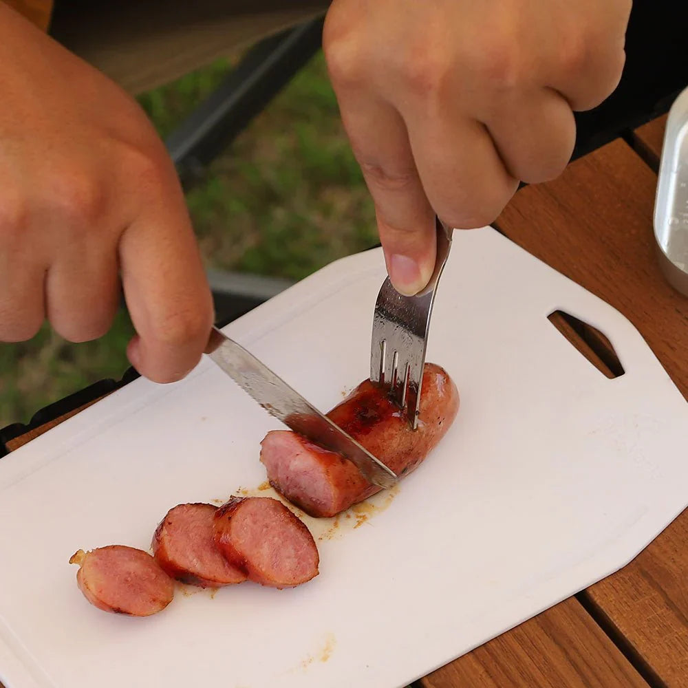 Stainless Folding Cutlery Set