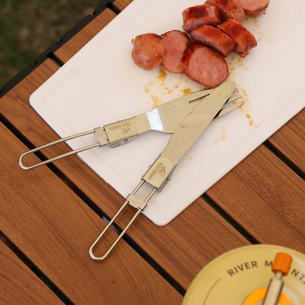 Stainless Folding Cutlery Set