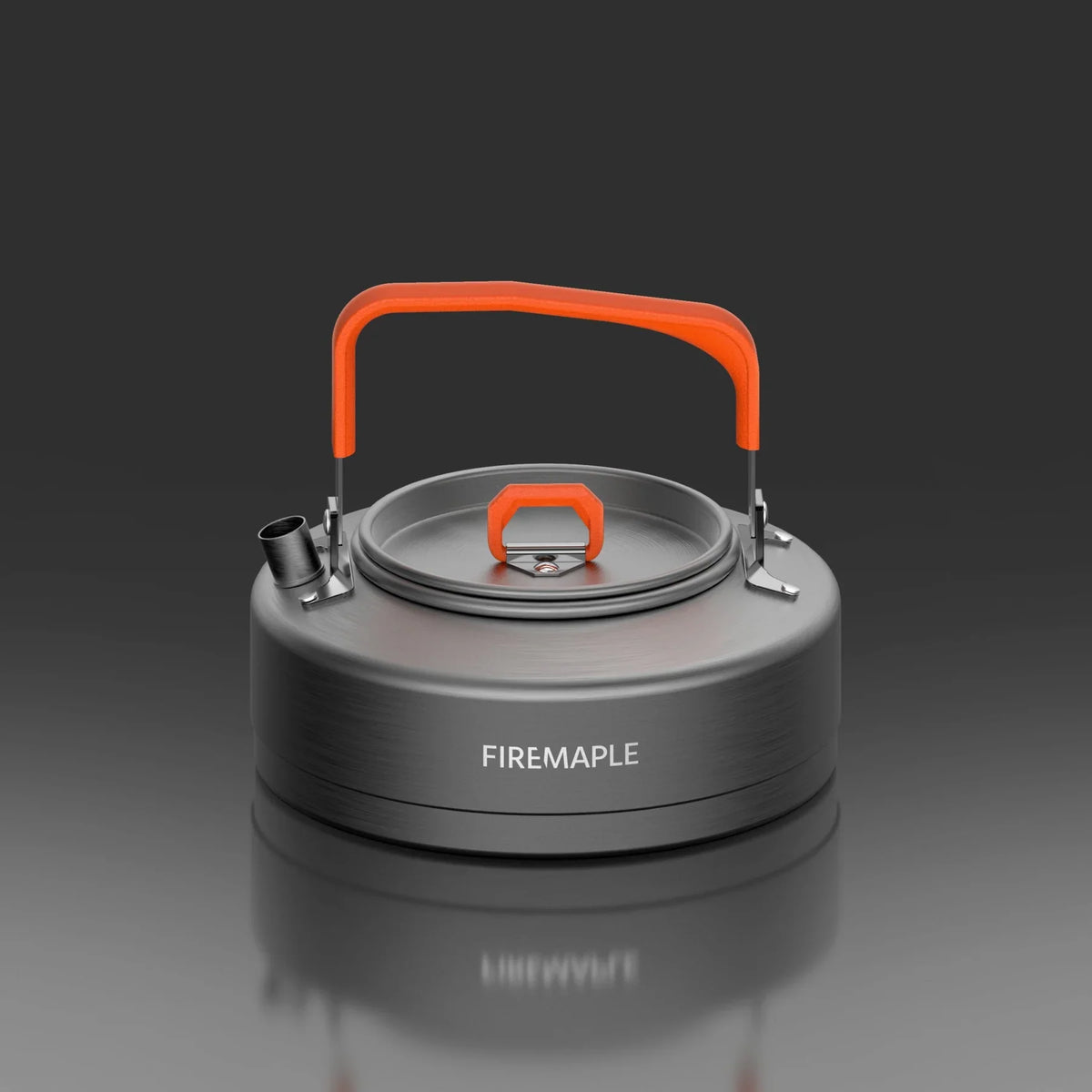 Aluminium Kettle 0.8L Black Handle