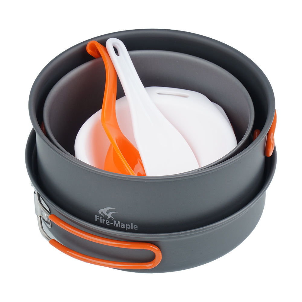 Hard Anodised Cook Set