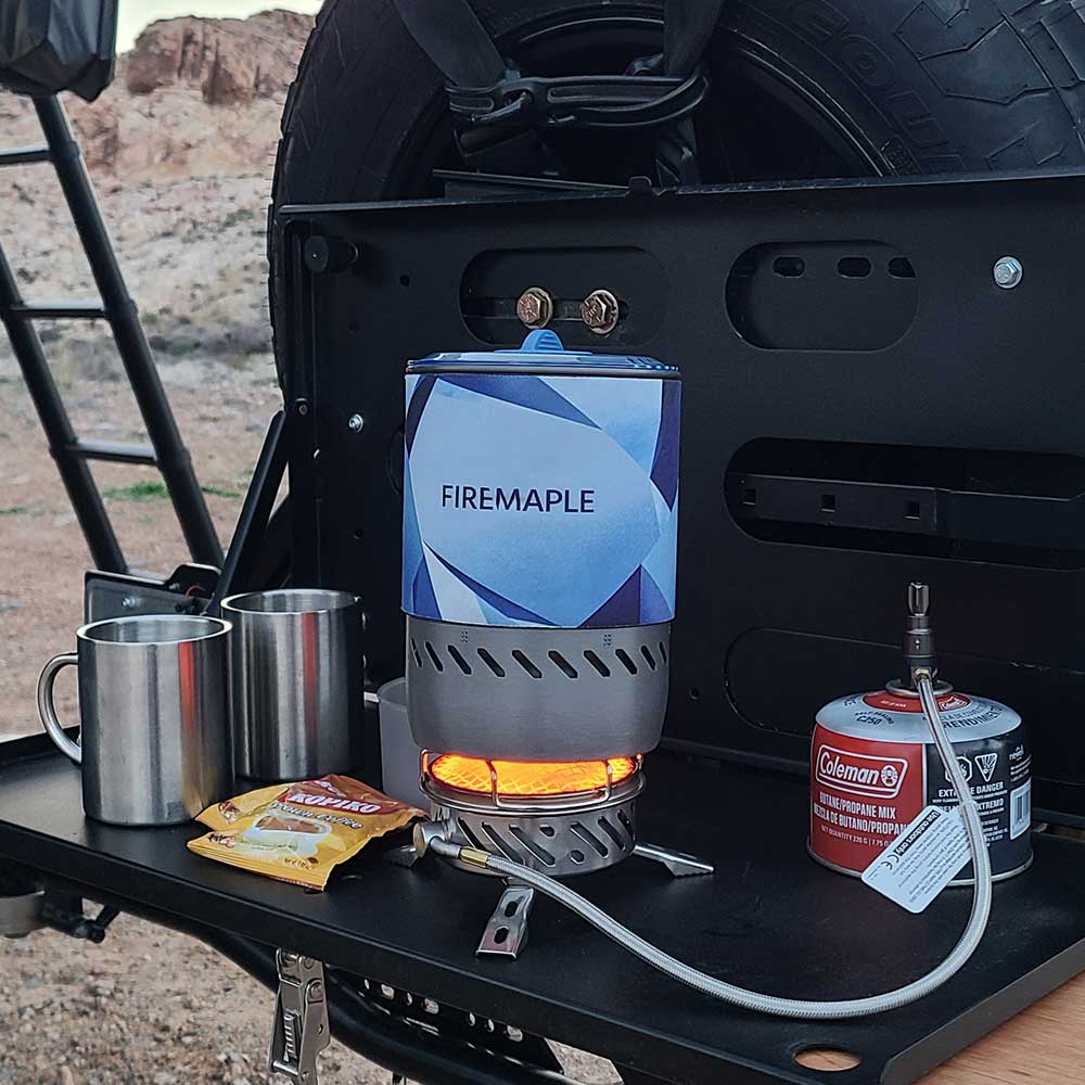 Mars Radiant Stove System with Cup