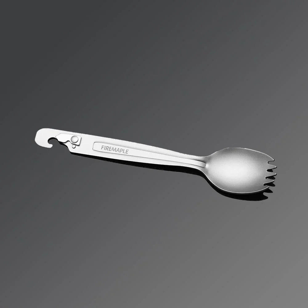 Woodpecker Three - in - one Titanium Spork