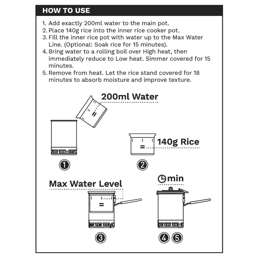 300ml Rice Cooker Insert