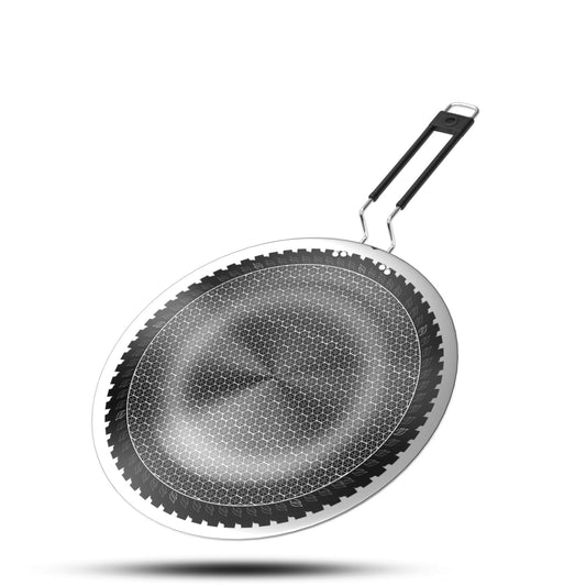 Triply Stainless Steel Tawa for Roti and Dosa, Chapati Tawa, Induction & Gas Compatible, Metal Utensil Safe 11 INCH
