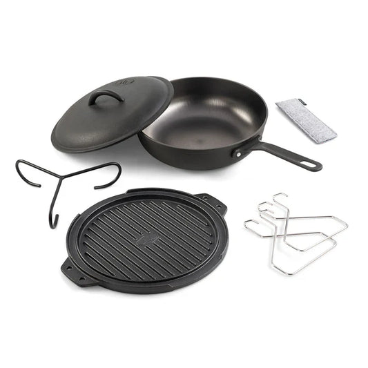 10" Cast Iron Cookset