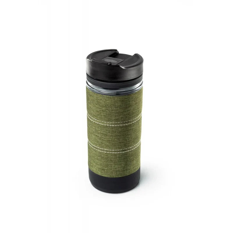 Vacuum-Insulated Stainless Steel Coffee Press Mug