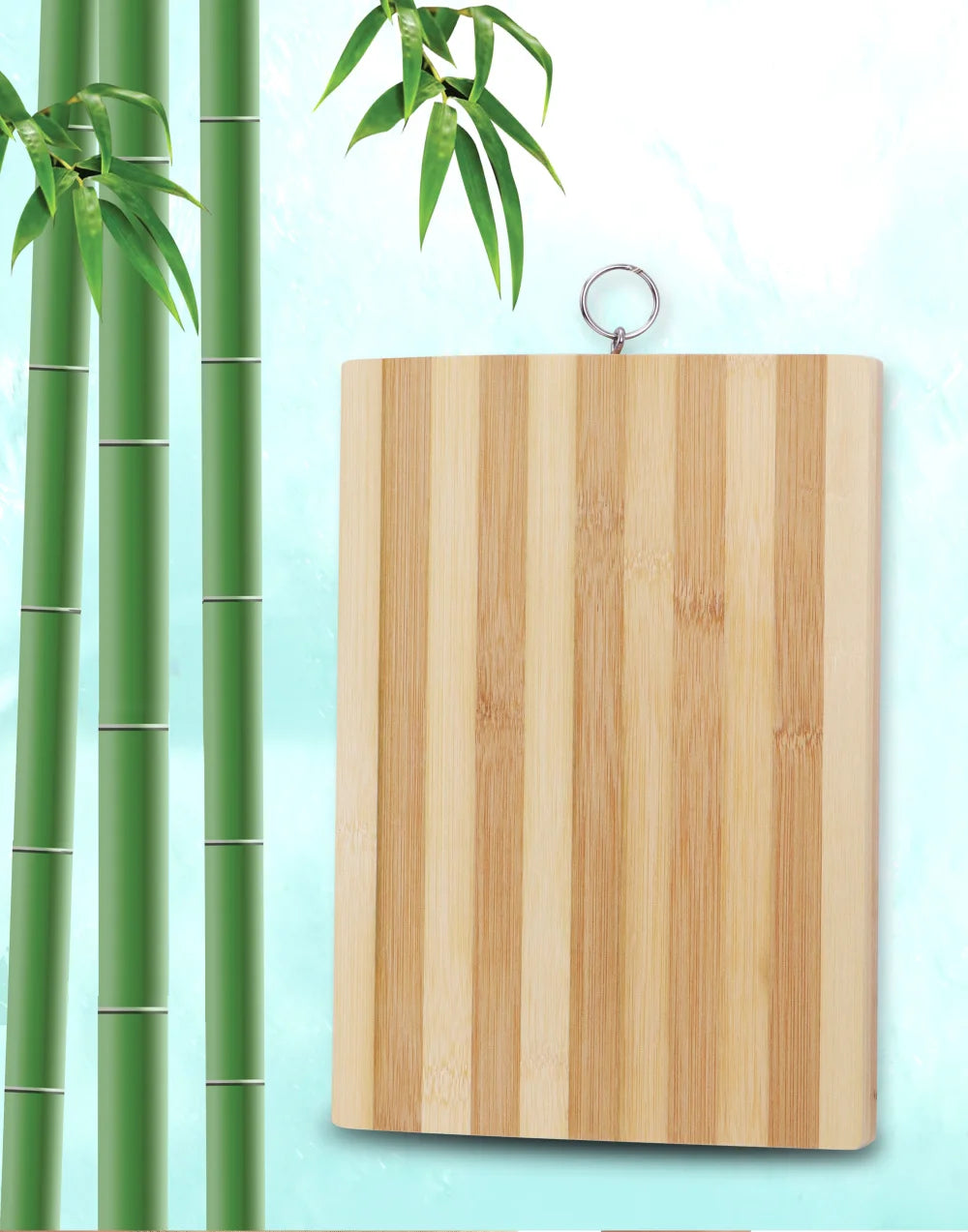 Eco-Friendly Bamboo Cutting Board – Durable Wooden Board for Effortless Cutting & Slicing Cheese & Everyday Kitchen Tasks