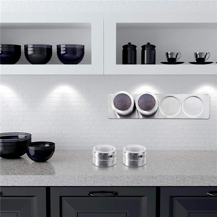 Magnetic Spice Jars