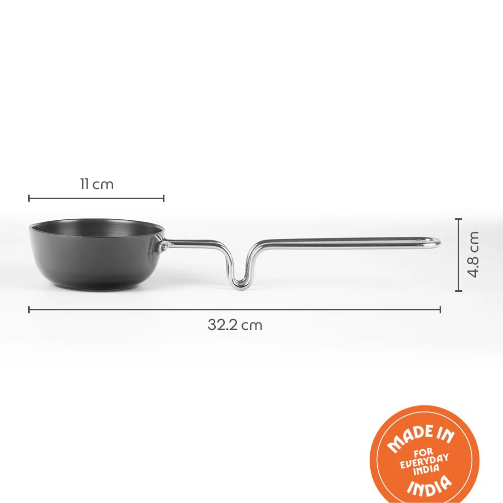 Hard Anodized Tadka Pan 11 cm 300 ml