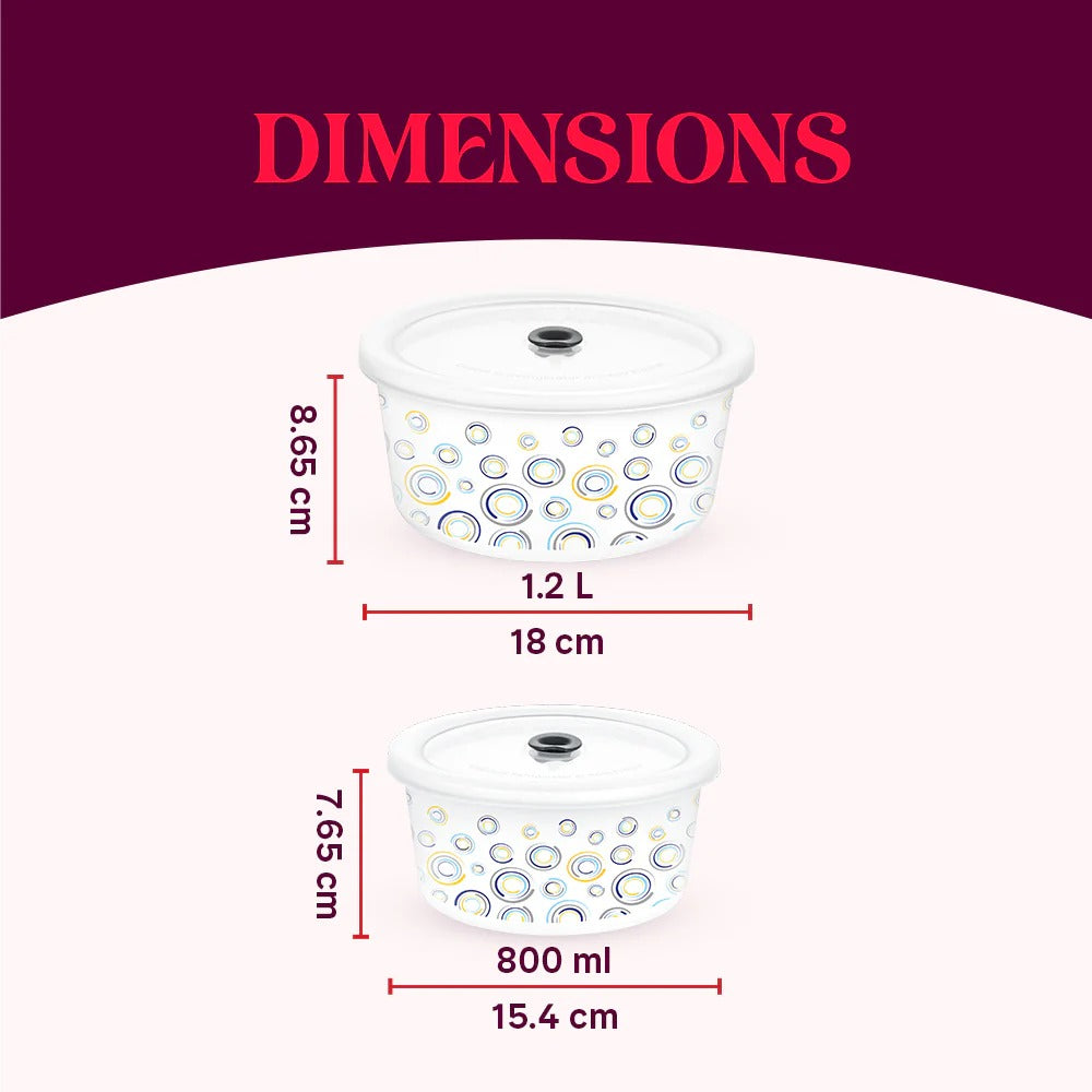 Opalware Jupiter Storage Bowls Set