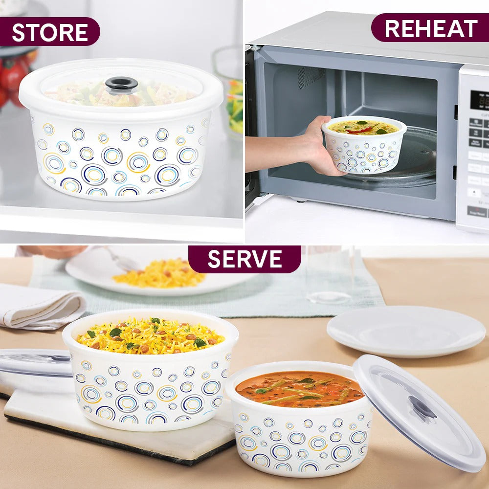 Opalware Jupiter Storage Bowls Set