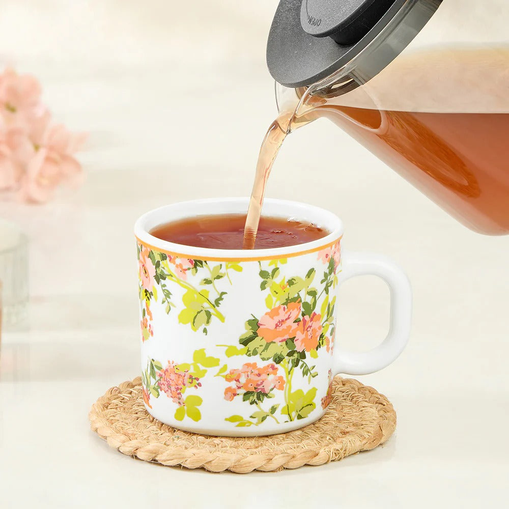 Amora Opalware Mug Set of 6