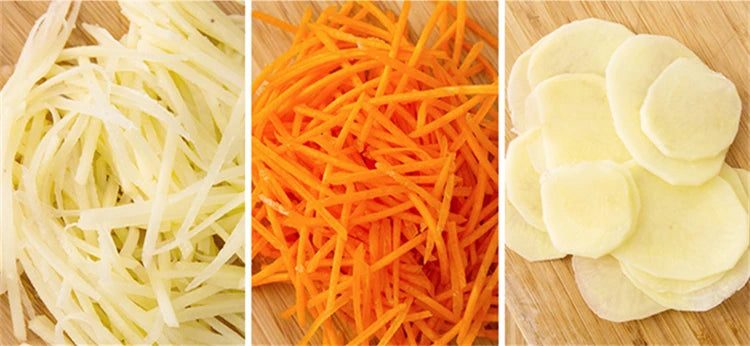Stainless Steel Mandoline Slicer with 3 Blades – Julienne Vegetable Slicer & Cutter – Best for Potatoes, Carrots & Cucumbers