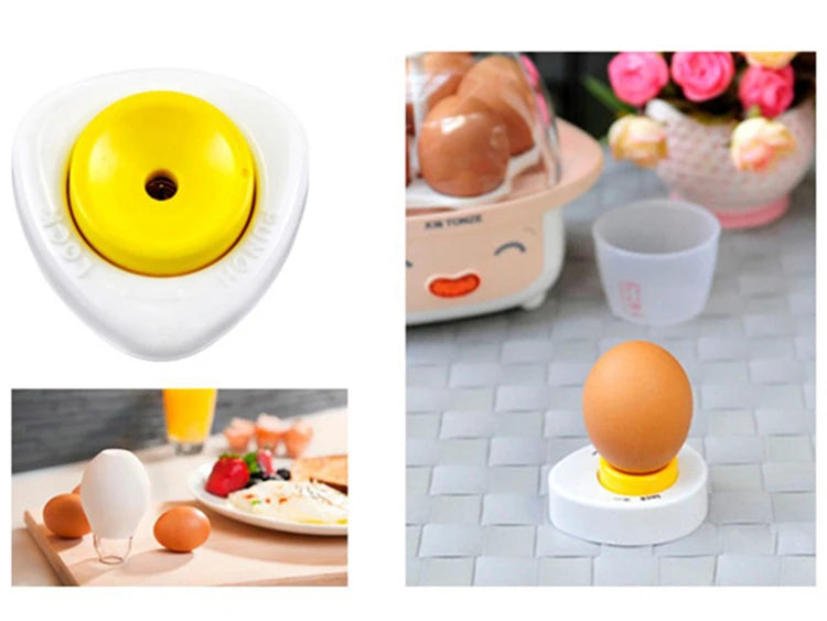 Egg Piercer with Safety Lock – Egg Pricker for Boiled Eggs & Easter Egg Crafts – Ideal for Easy-Peel Hard Boiled Eggs