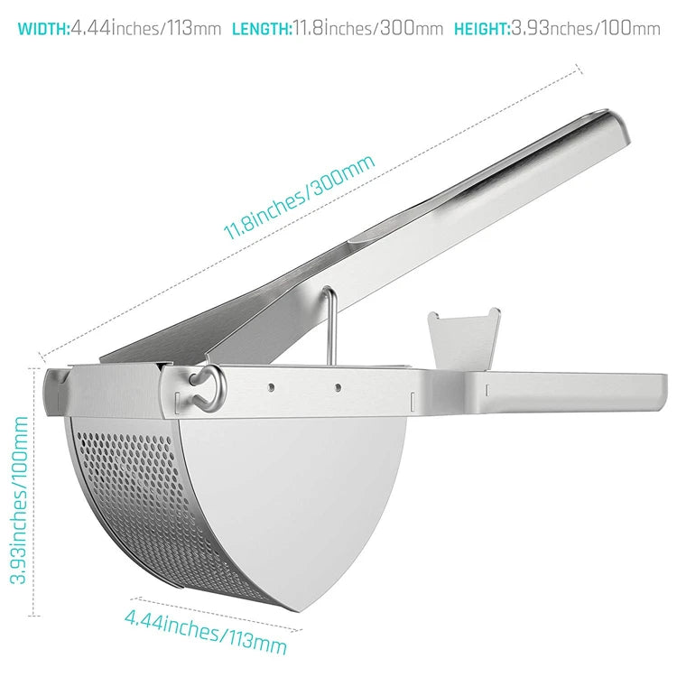 Stainless Steel Potato Ricer and Masher