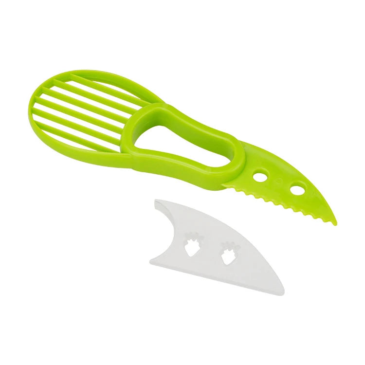 3 in 1 Avocado Slicer, Pitter & Scooper – Avocado Cutter, Skinner & Corer Tool – Great for Avocado Toast, Salads & Guacamole