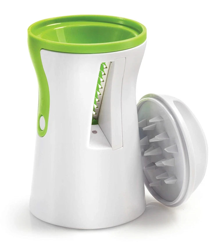 Heavy Duty Stainless Steel Spiralizer Vegetable Slicer – Spiral Cutter & Veggie Noodle Maker – Perfect for Courgetti, Carrot & Cucumber Noodles