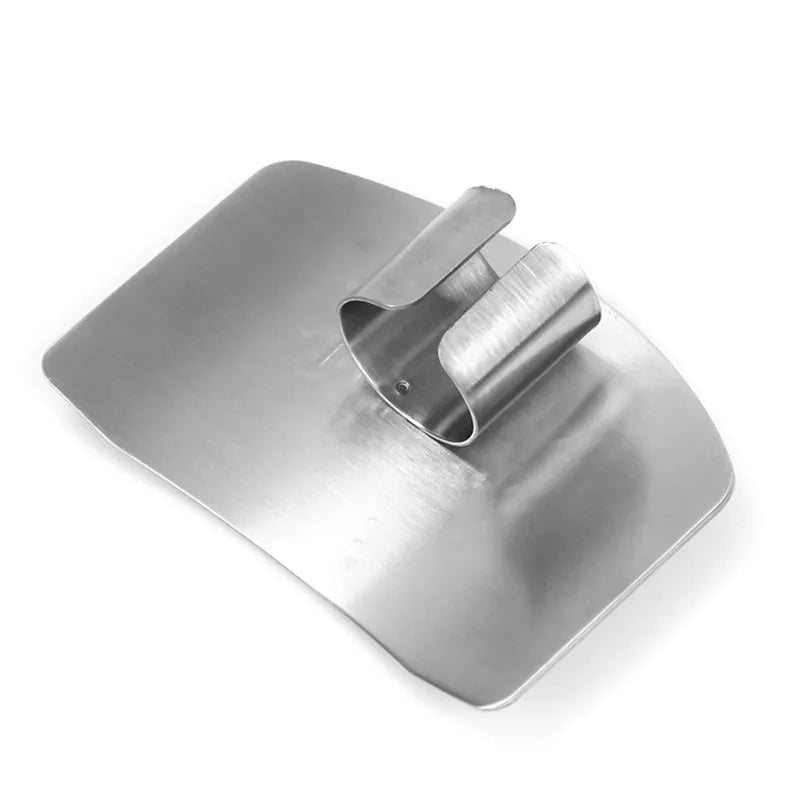 Stainless Steel Finger Guard – Kitchen Knife Safety Finger Protector – Perfect for Safe Chopping & Slicing