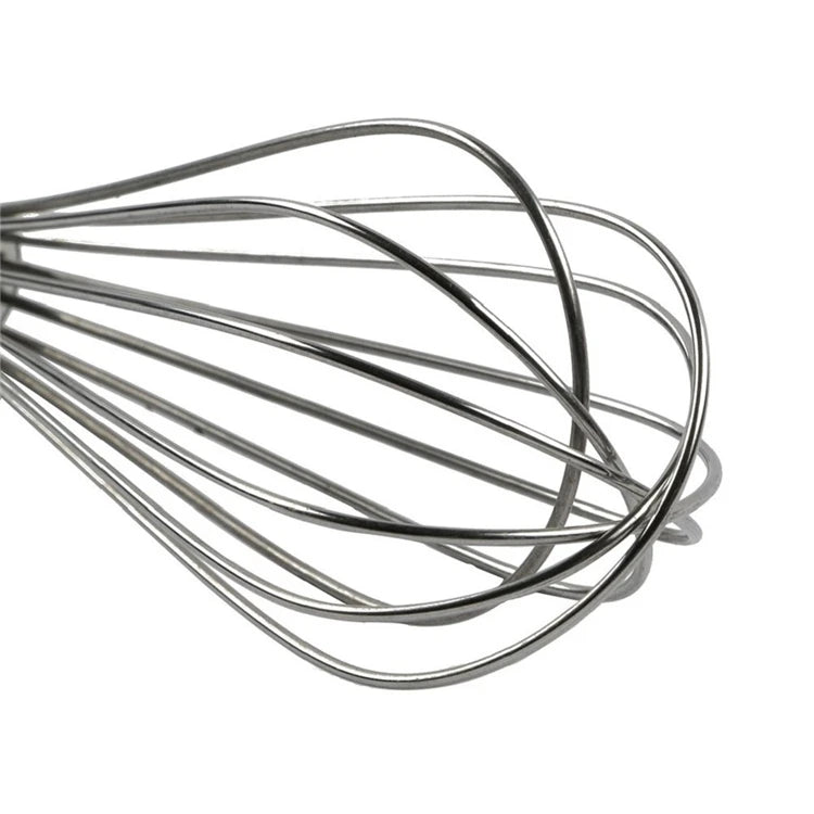 Stainless Steel Balloon Whisk – Wire Egg Whisk & Beater for Eggs, Cream & Milk – Best for Whipping, Mixing & Batters – Available in 8, 10 & 12 Inch or Set of 3