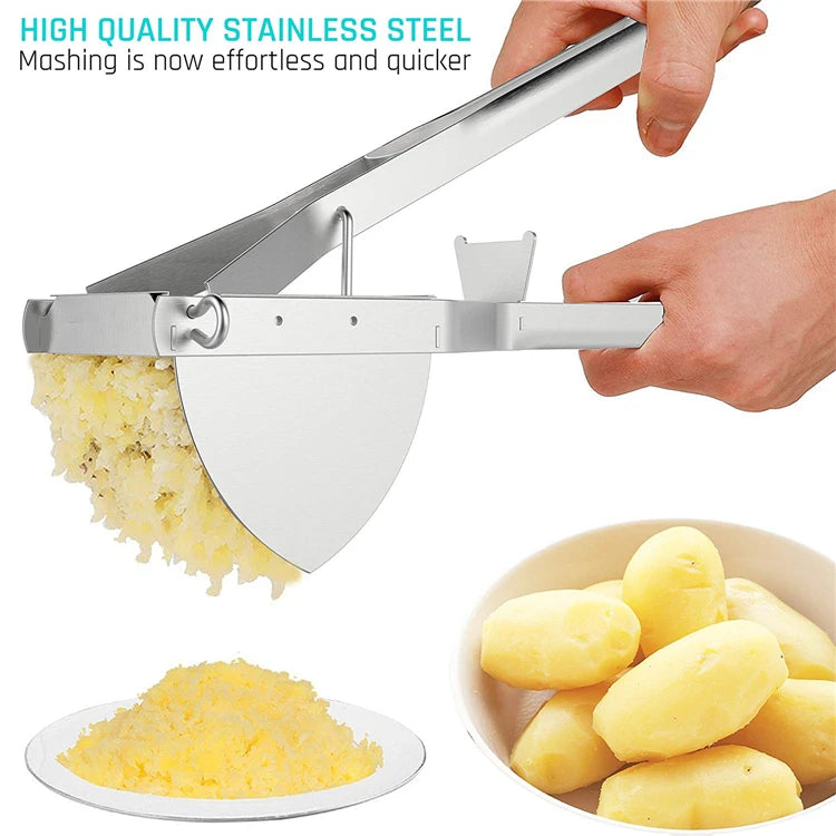 Stainless Steel Potato Ricer and Masher