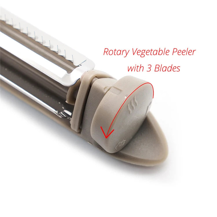 no matching product 3-in-1 Stainless Steel Vegetable Peeler