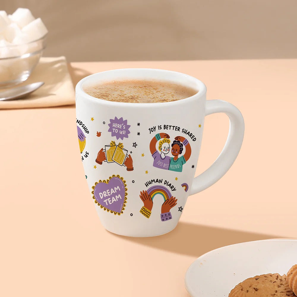 Friendship Day Opalware Mug Dream 390 ml